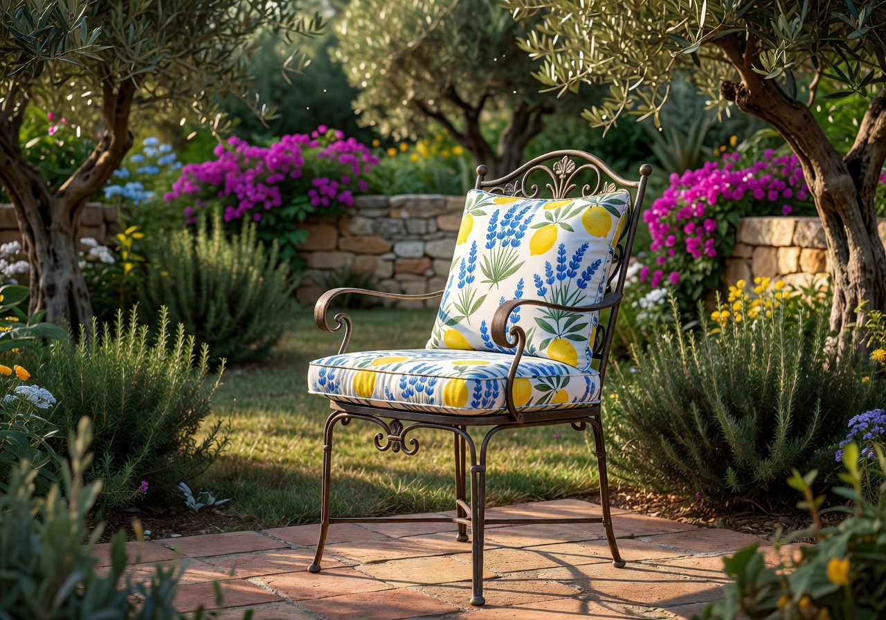 Silla hierro forjado